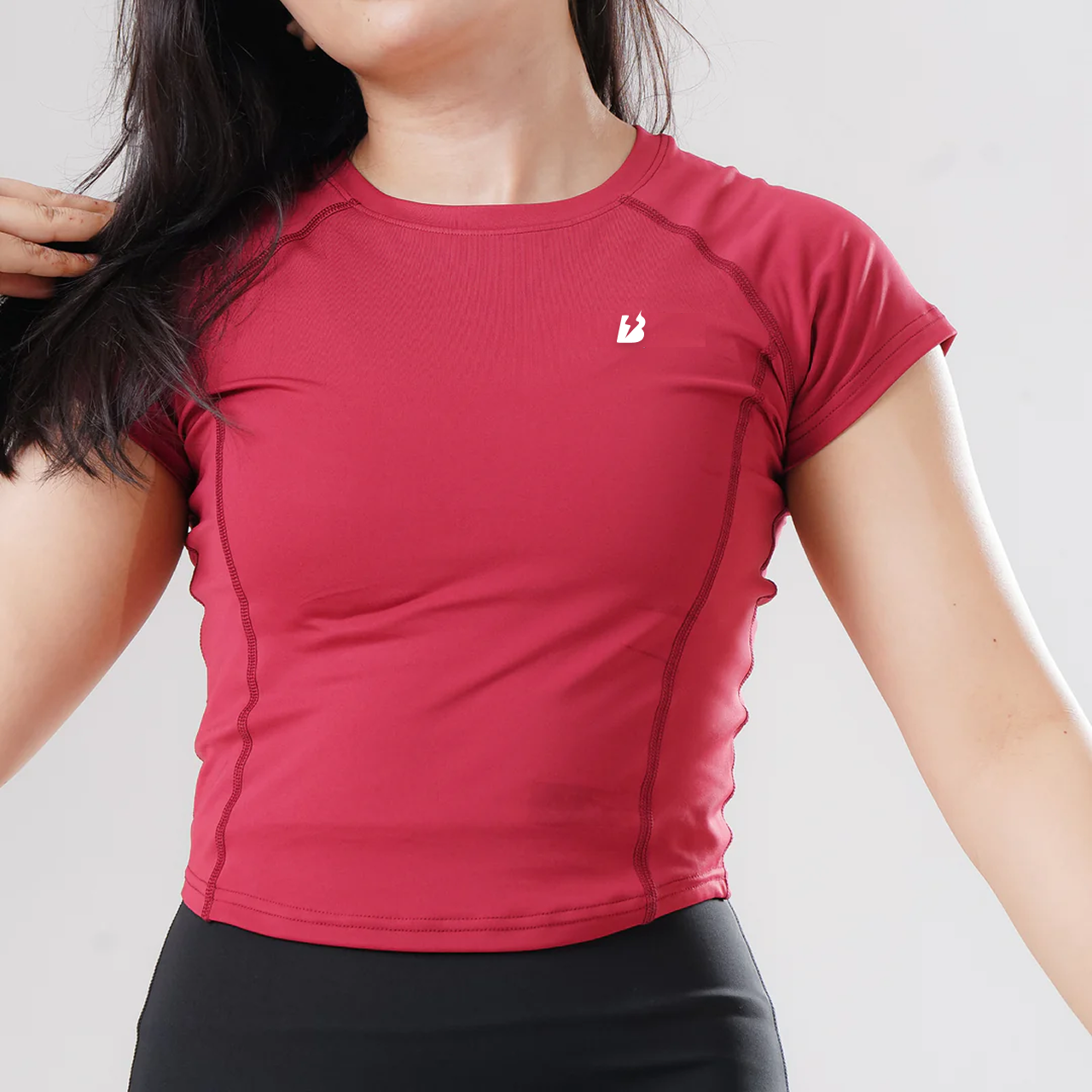 BoldFit Edge Cap Sleeve Tee
