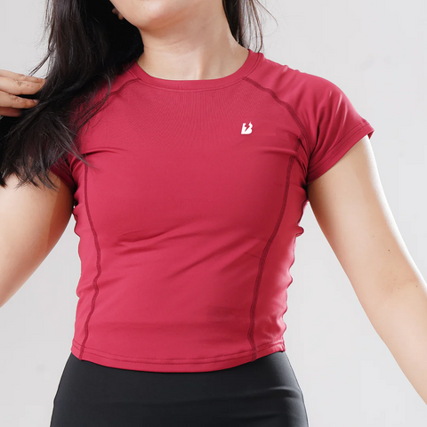 BoldFit Edge Cap Sleeve Tee