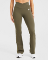 Signature High Waisted Flare Cut Leggings